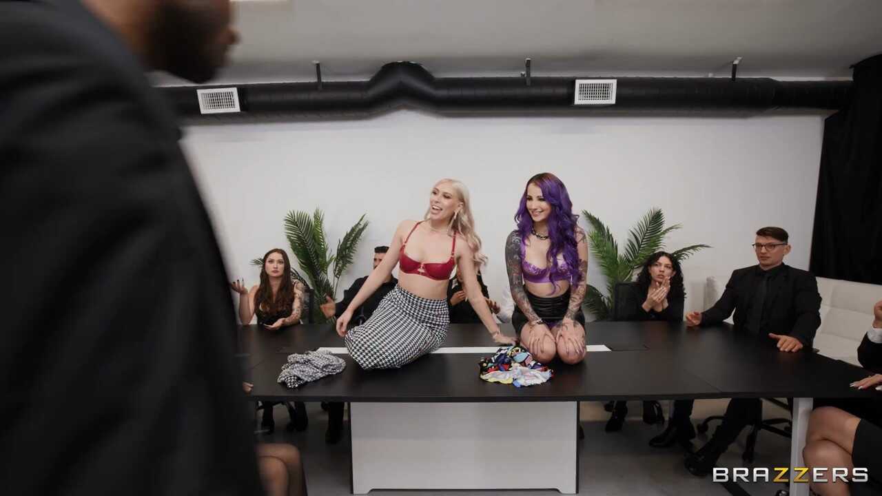 Anal Overload: Brazzers Network's Bella Blu, Valerica Steele, Penelope Woods, Macy Meadows and Kay L Take On Double A...