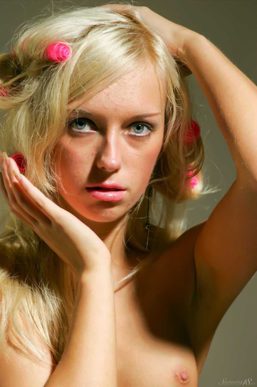 Beautiful 18-Year-Old Ursa C, Strips Down and Poses Nude for Your Pleasure - Ursa C