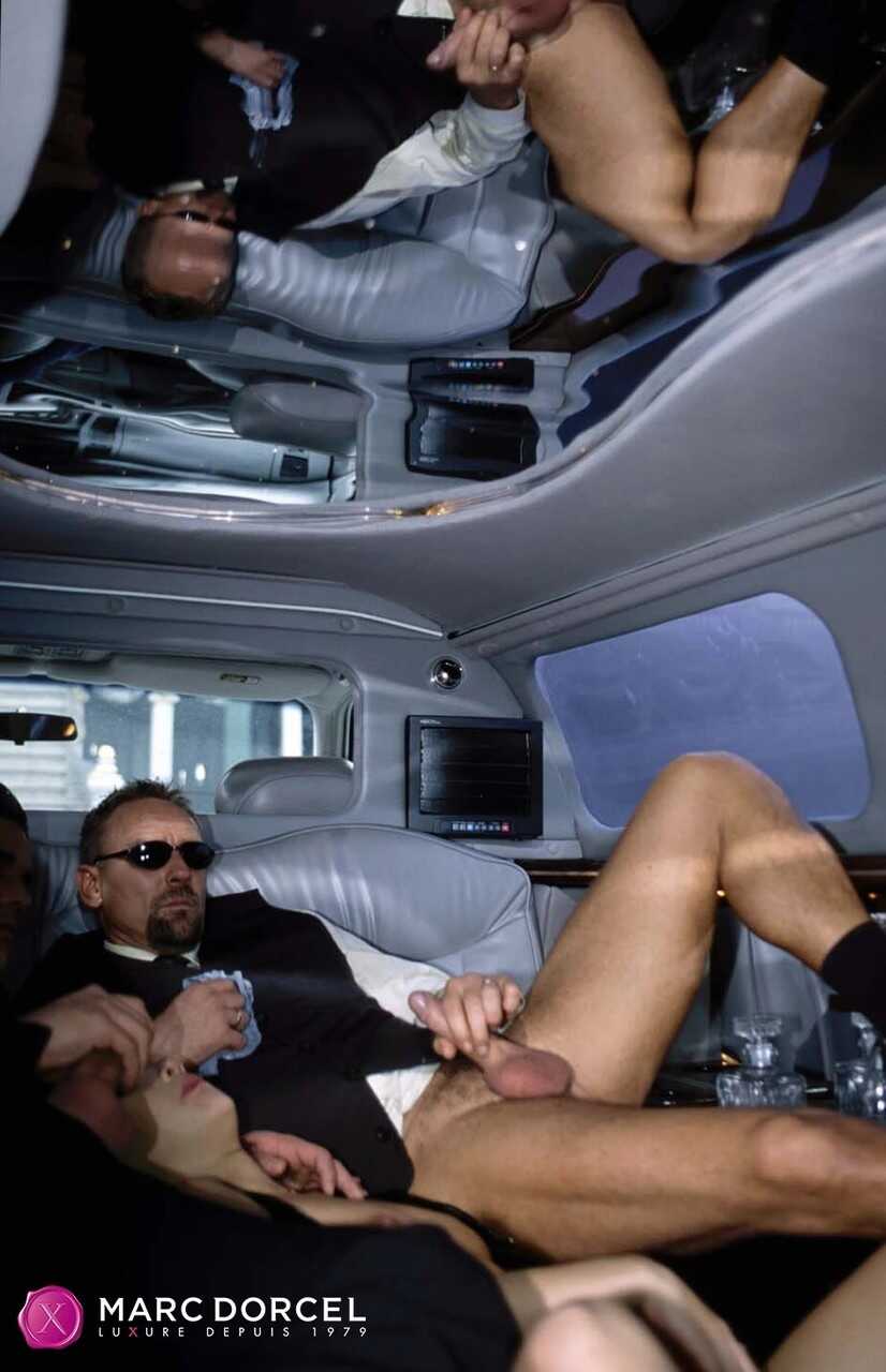 Katsuni's Limo Love Affair Brunette Babe Fucked By Hungry Men In The Backseat - Katsuni