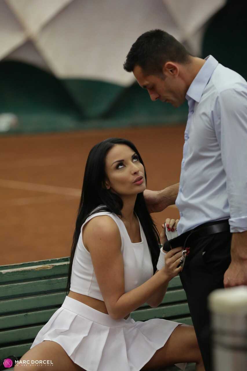Renato's Revenge: French Tennis Player Anissa Kate Gets Her Ass Fucked Raw on the Court by a Businessman - Anissa Kat...