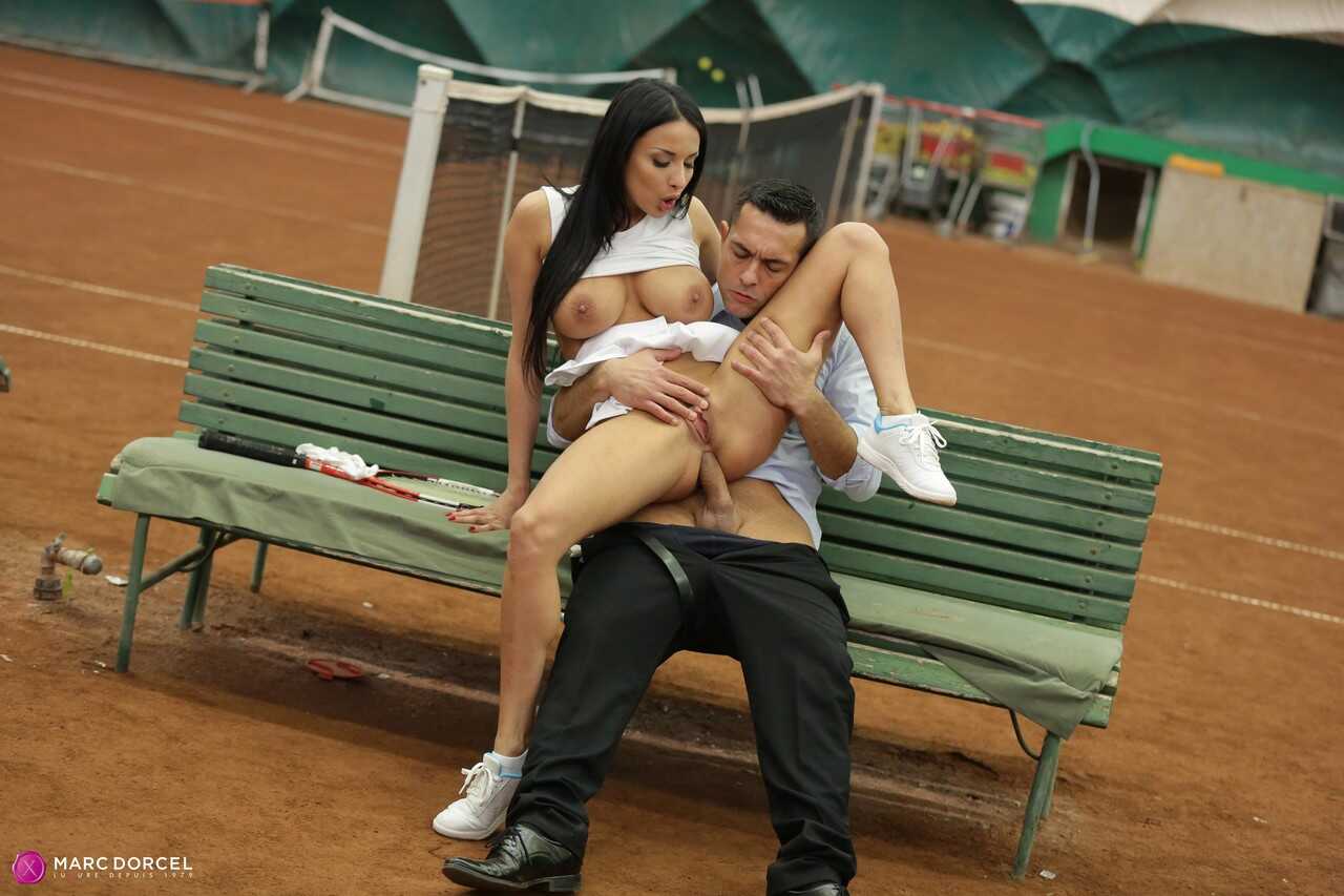 Renato's Revenge: French Tennis Player Anissa Kate Gets Her Ass Fucked Raw on the Court by a Businessman - Anissa Kat...