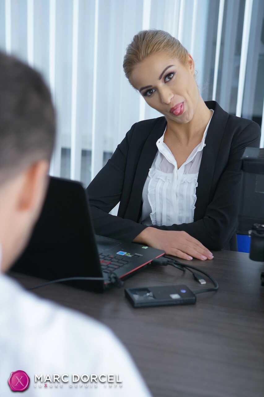 Perverted MILF Secretaries Share Their Sex Skills in an Office Compilation Featuring Blue Angel, Cherry Kiss, Shona River,...