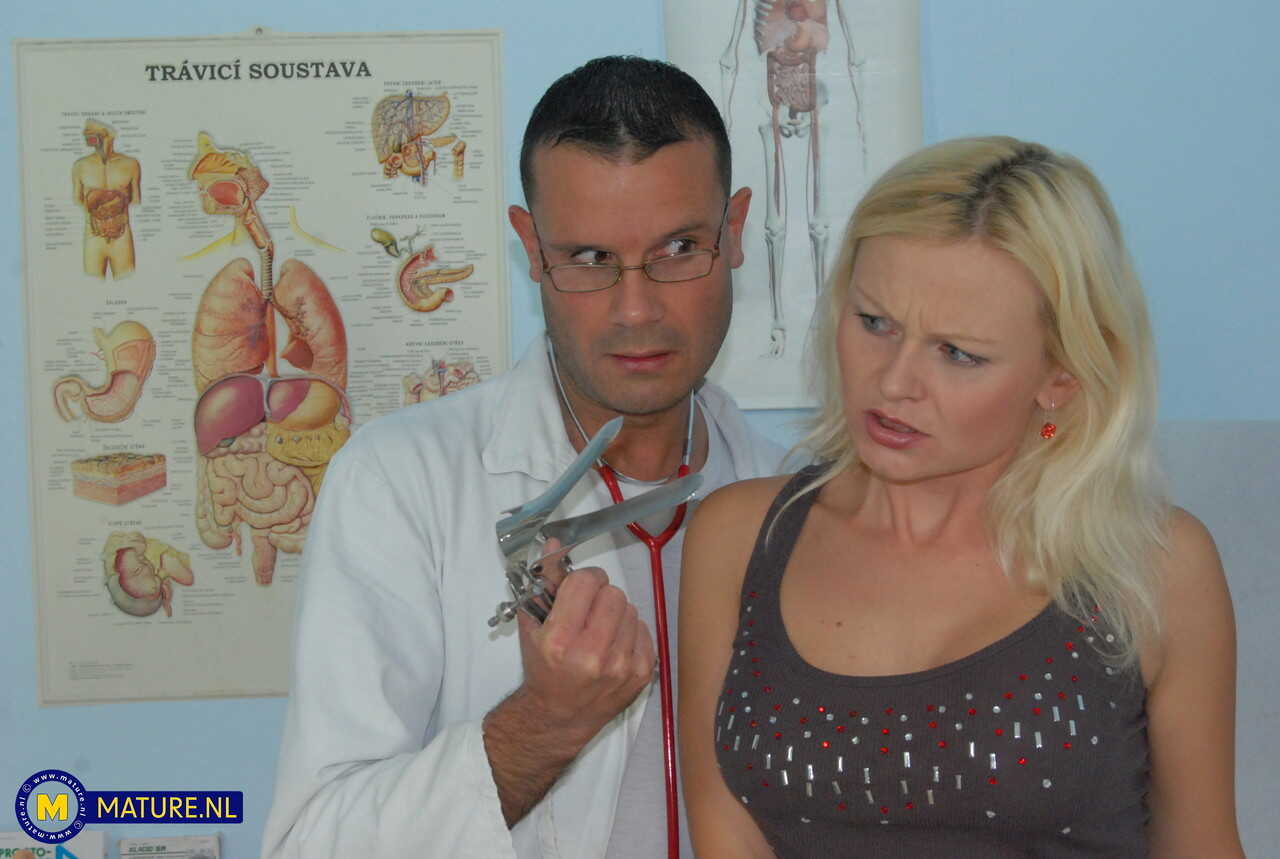 Big-Titted Blonde MILF Kathy Sweet Gets Pounded By A Hot Doctor