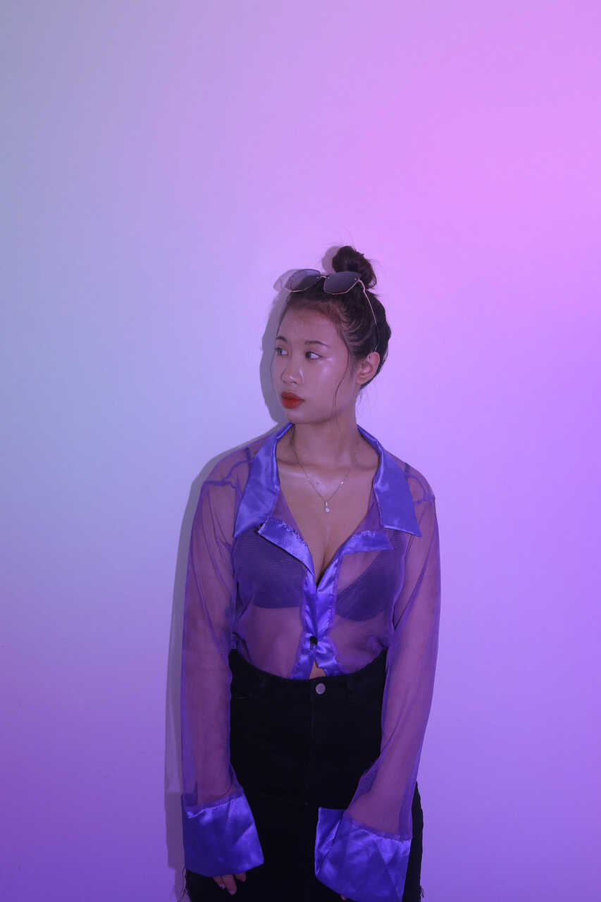 Asian Amateur Loves to Expose Her Natural Tits in Public - 
