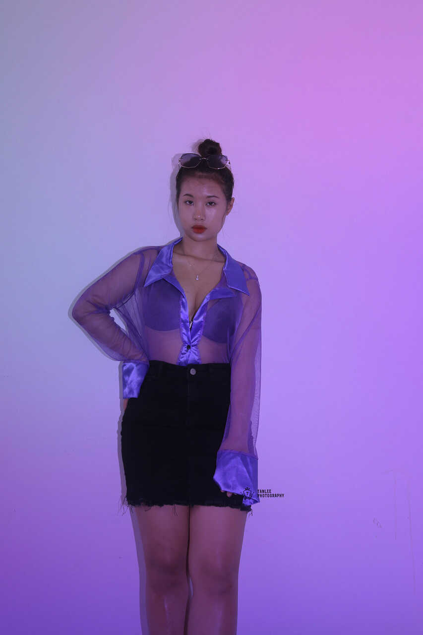Asian Amateur Loves to Expose Her Natural Tits in Public - 