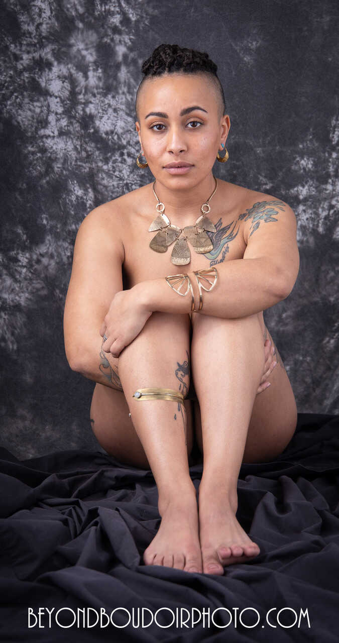 Tatted-Up South African Ebony Goddess Reigns Supreme: A Mistress Tuesday Solo Session - 