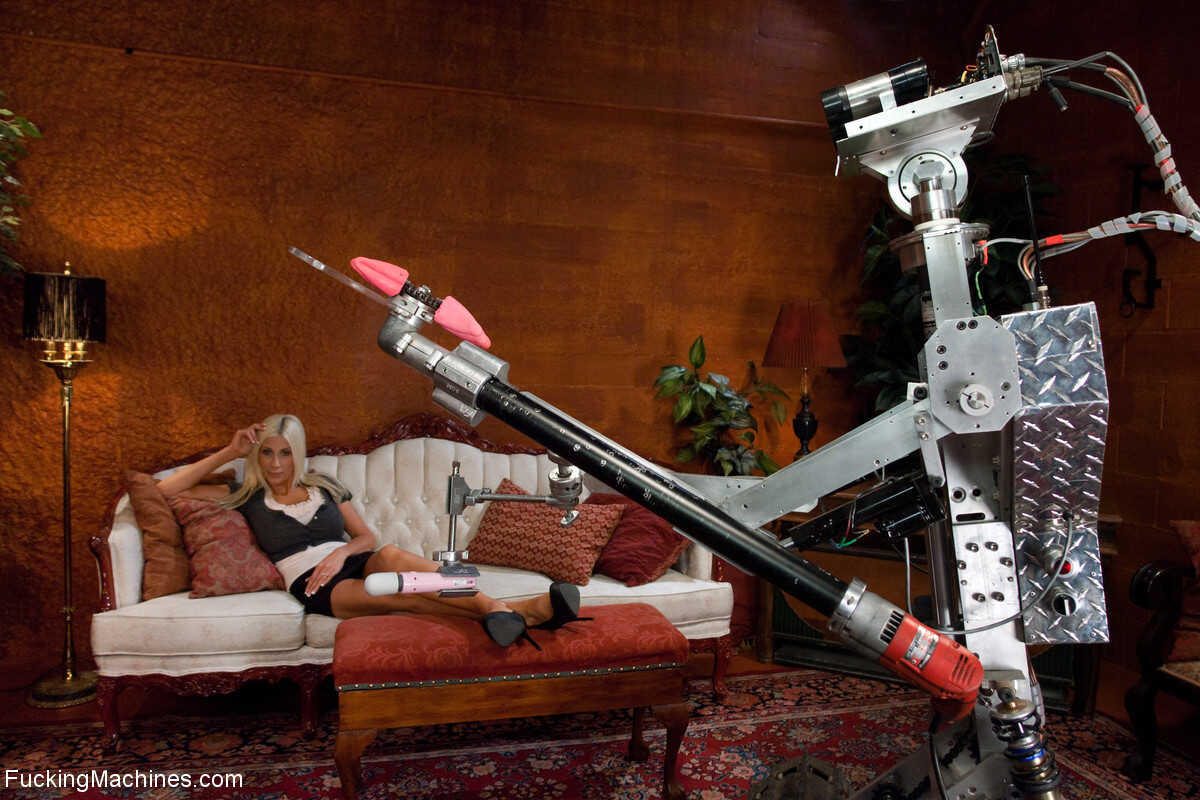 Tall Swedish Goddess, Puma Swede, Fucks her Way Through a Row of Fucking Machines! - Puma Swede