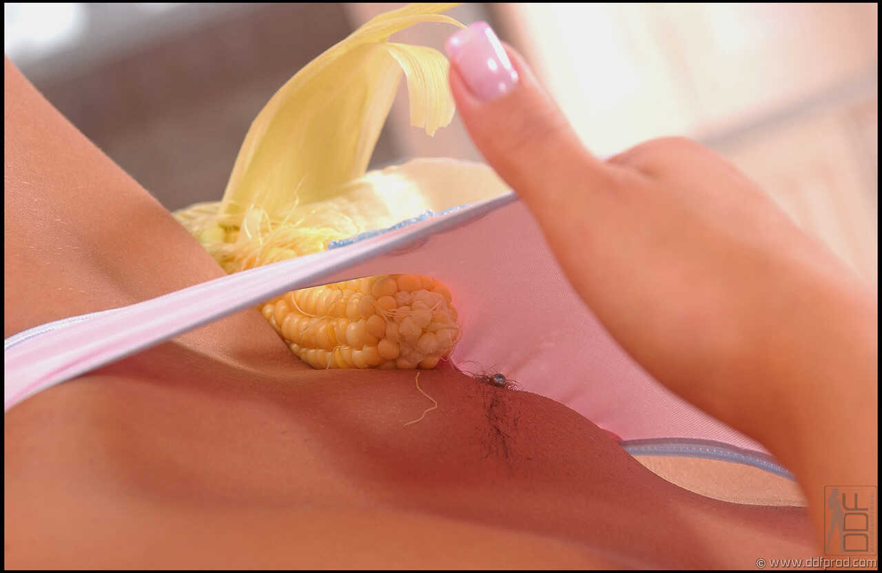 Hungarian Nympho Sheila Grant's Corn-filled Pussy and Pierced Ass: Best Tits Ever! - Sheila Grant