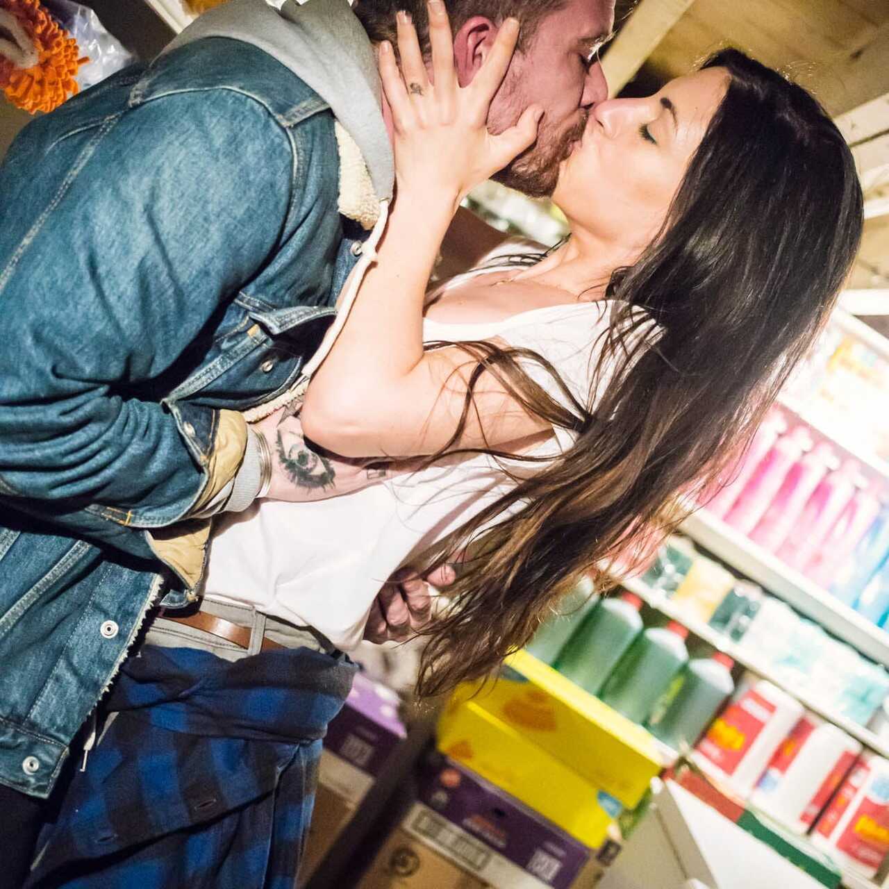 Grocery Store Groping and Public Fuck Session with Brunette Teen Magena Yama and Luke Hotrod - Luke Hotrod, Magena Yama
