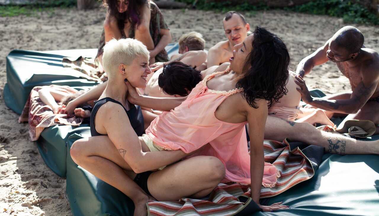 Beautiful European sweeties gets their holes banged in hot group outdoor sex - Theo Meow, Lina Bembe, Bishop Black, Jesse ...