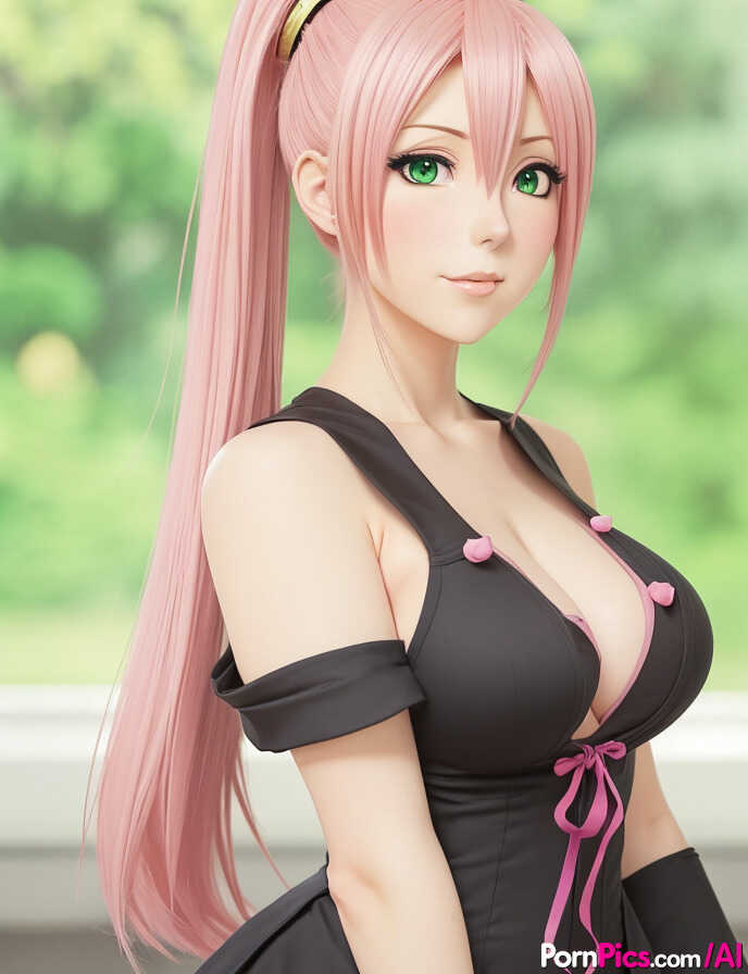 Exposing Yada's Boobs in Public: The Pink-Haired Hentai Doll Strips Down!