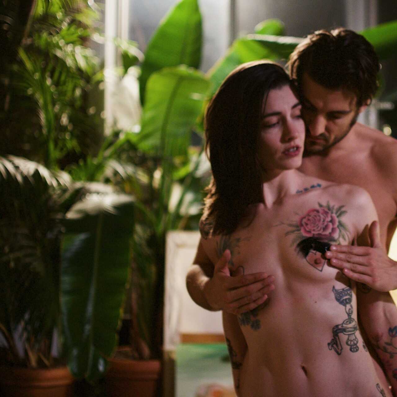 Tourmaline Kiss: A Taste of Tattooed Love with Jay Smooth and Skinny Brunette Beauty Tourma Selene - Jay Smooth, Tourma Se...