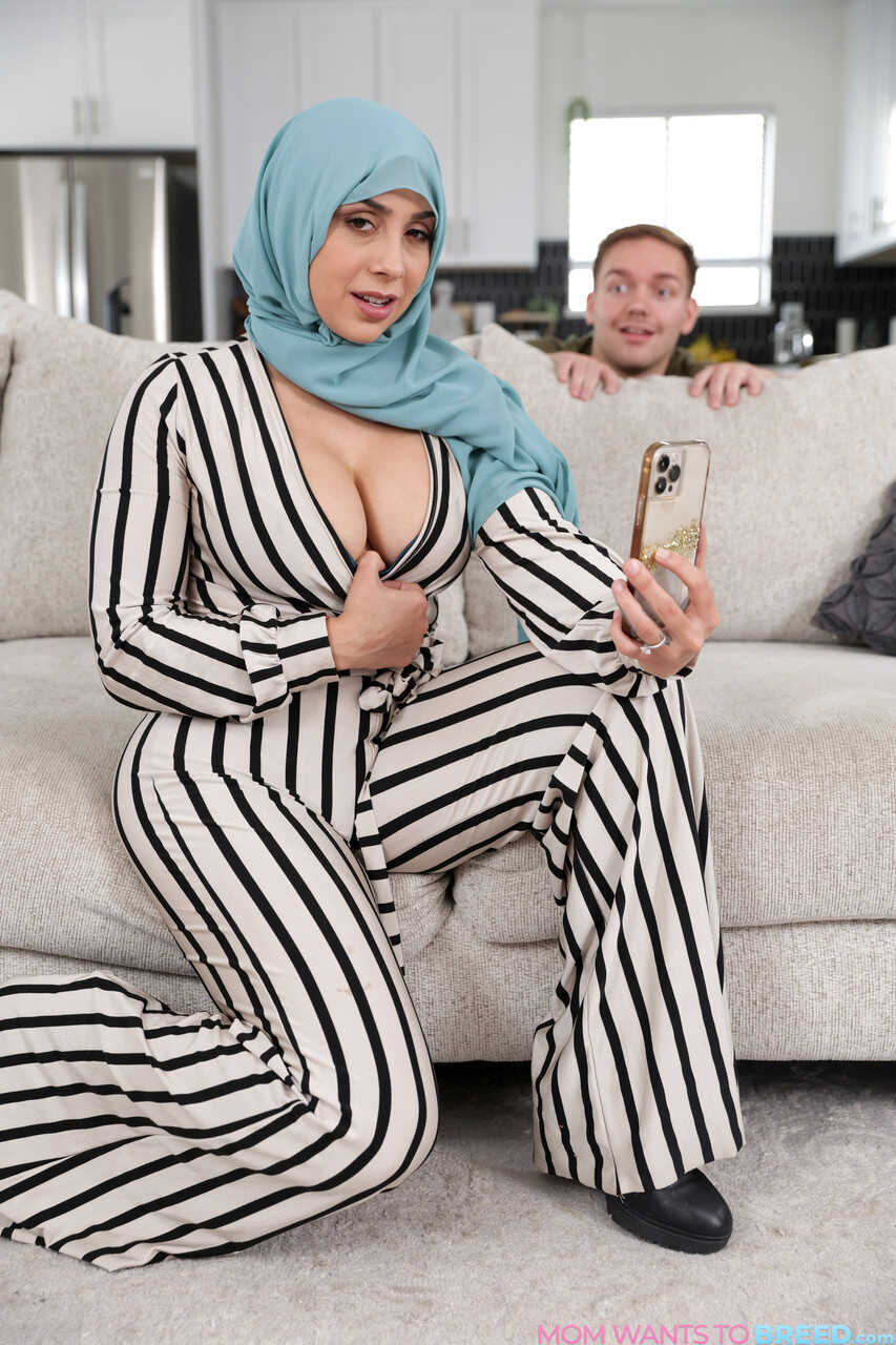 MILF in Hijab: Arab Step-mom Lilly Hall Gets Her Huge Boobs Sucked and Pussy Boned by Horny Stepson Joshua Lewis - Joshua ...