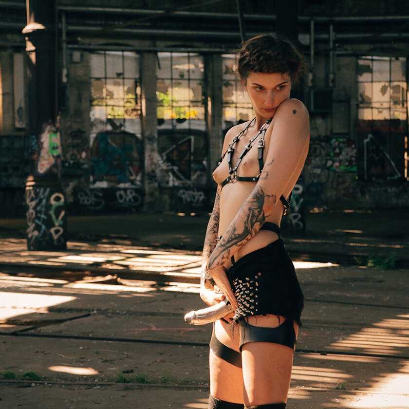 Biker Girl's Dirty Fuck with Stranger - Parker Marx, Olympe de G