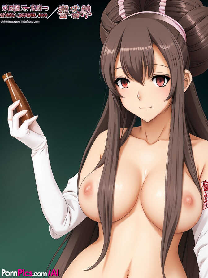 Curvy brunette Tenten proudly displays her massive melons in a sexy solo show - Tenten