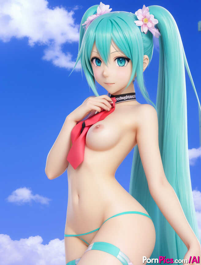 Eyes of Desire: Hentai Hatsune Miku Reveals Her Nipples