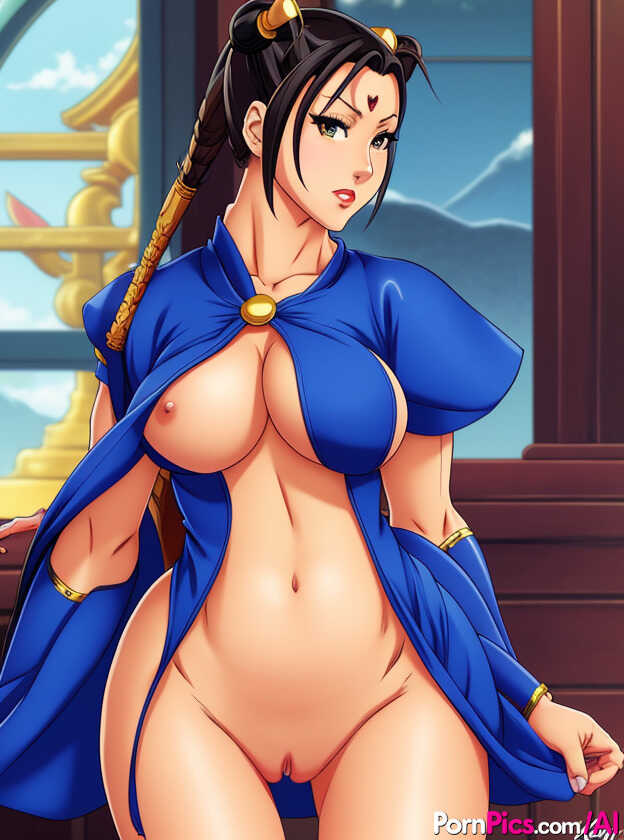 Titty Fighter Chun Li's Tiny Bustier