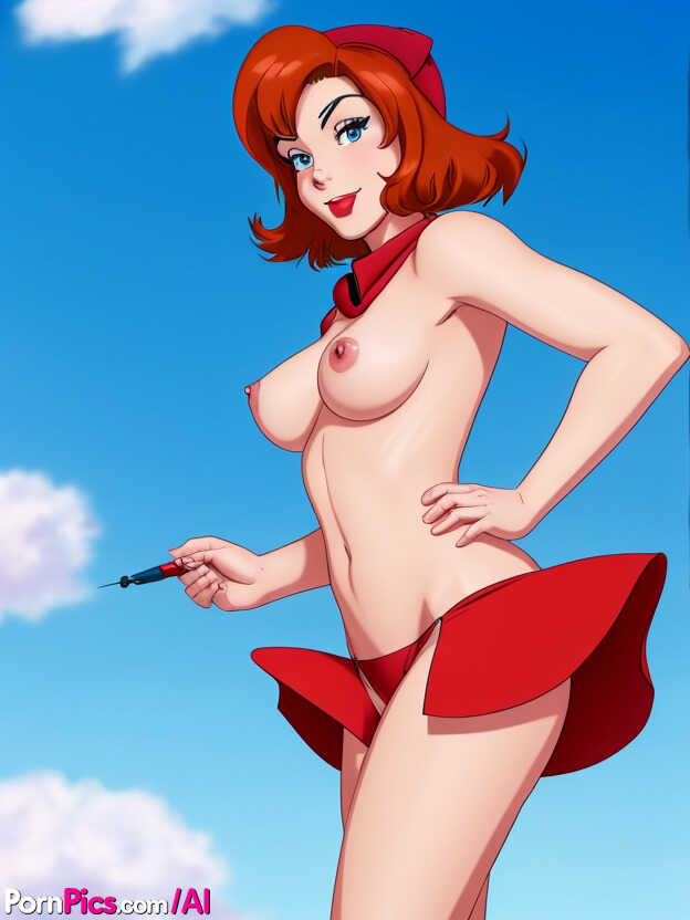 Seduction in the Cartoon Realm: Redheaded Stunner Gwen Tennyson Puts on a Sexy Show - Gwen Tennyson