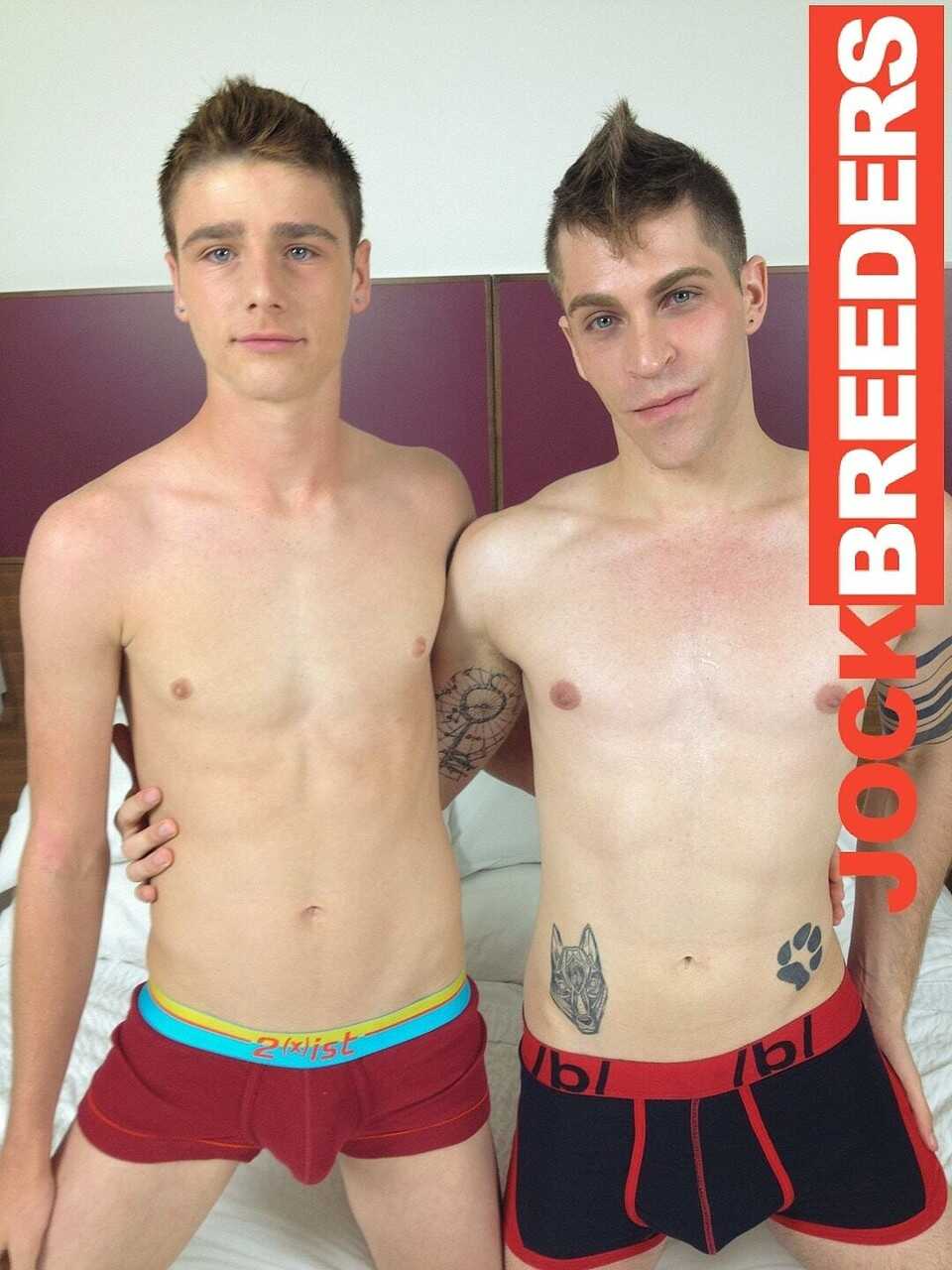 Ethan Stark & Travis Stevens Bareback Each Other's Asses in a Raw Gay Anal Sex Session - 