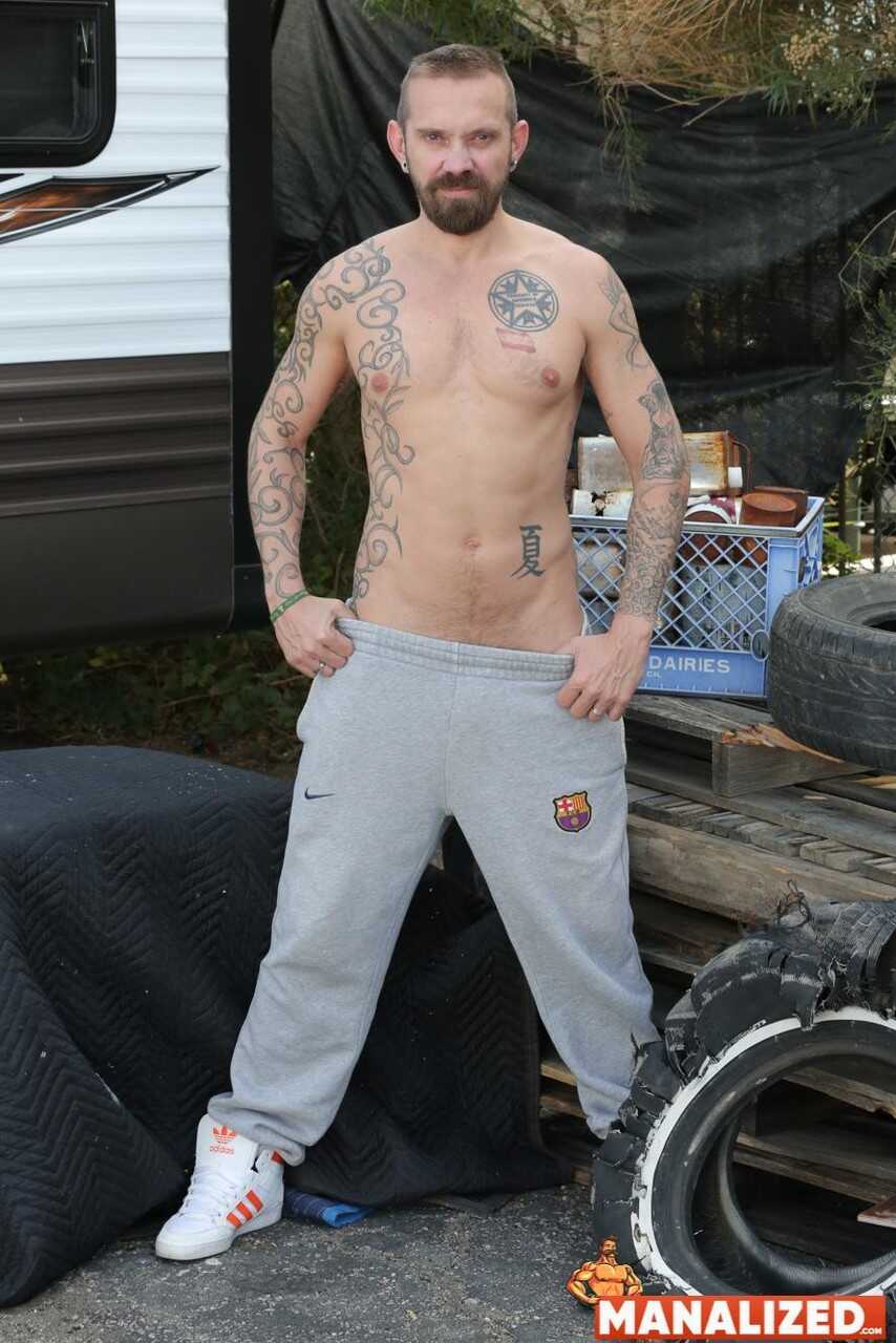 Rugged Army Guys Manuel Scalco and Stephan Raw Barebacking in the Wild - 