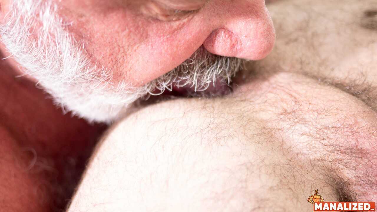 Hairy Jocks Unite: Tony and Stephen Fuck Deeply in a Wild Hairy Bareback Threesome - 