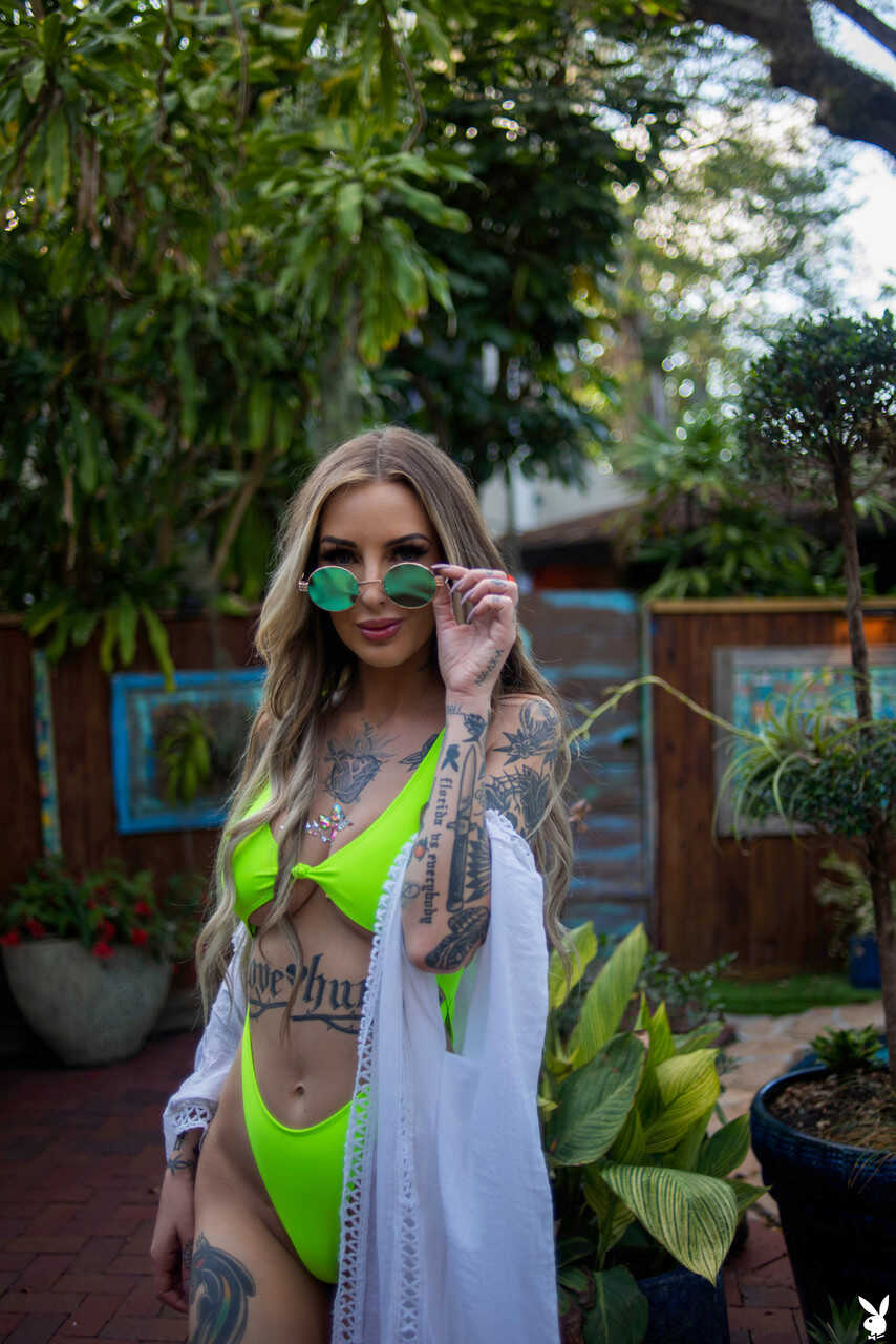 Outdoor Oasis with Tattooed Goddess PaigeAmaze - PaigeAmaze