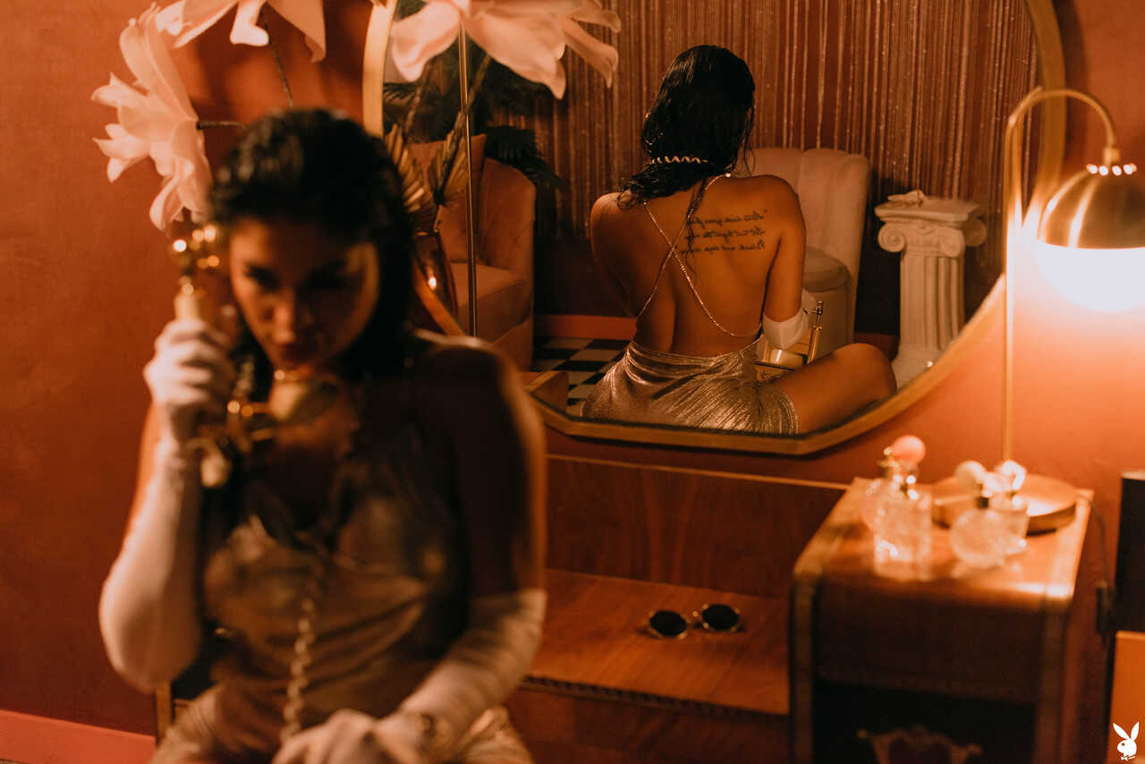 Yung Flower's Erotic Undressing: Glorious Tits & Ass Revealed - Yung Flower