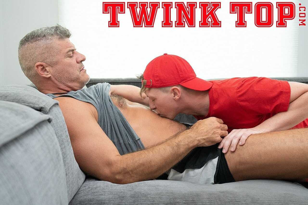 Hardcore Handjobs & Anal Fucks: Two Twinky Thieves Infiltrate The Sexual Realm Of A Handsome Gay Dude's Massive A...
