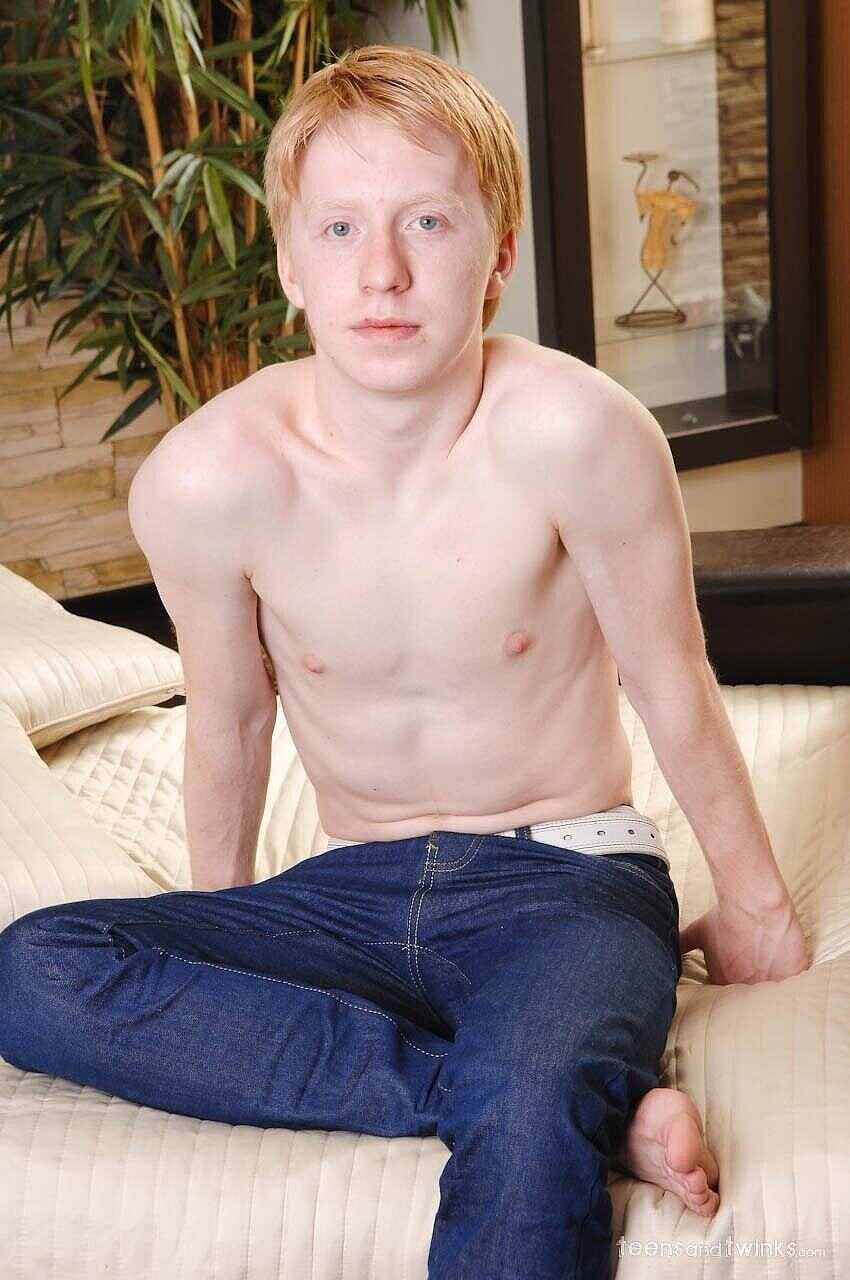 Boner Flaunt: The Skinny Ginger Twink with a White Cock That Will Leave You Breathless