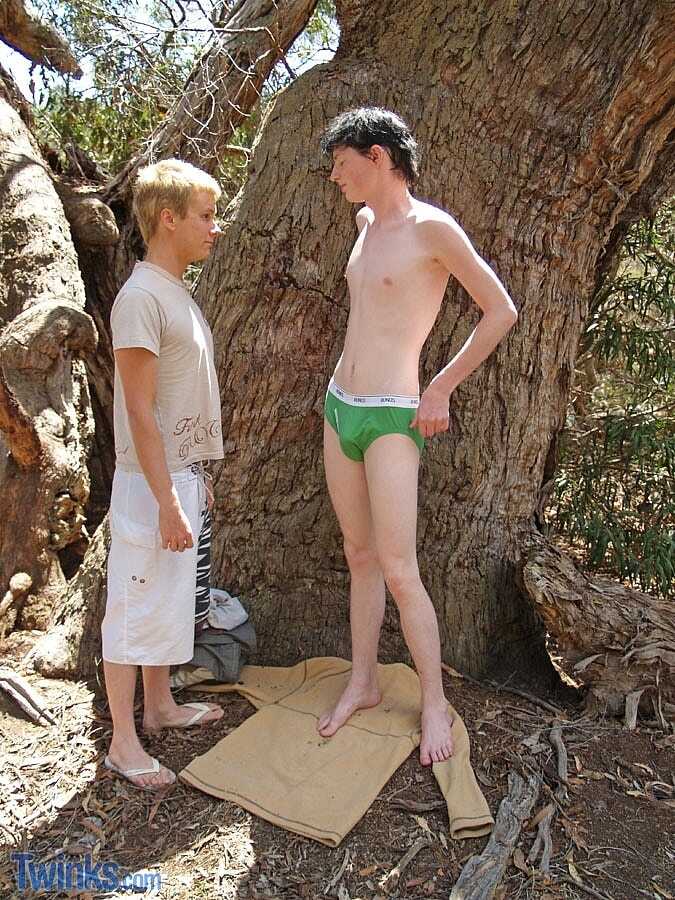 Outdoor Throatslappers: Jackson C and Sebastian M Go Down on Each Other in the Great Outdoors - 