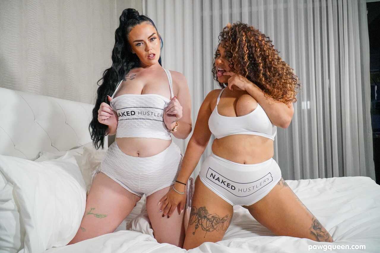 Curvy Asian Goddesses Unleashed: Ryan Smiles and Mone Divine's Interracial Lesbian Threesome - Ryan Smiles, Mone Divine