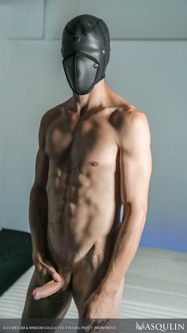 Masculine Masked Menage with Muscular Mecum and Massive Member in the Wind! - 