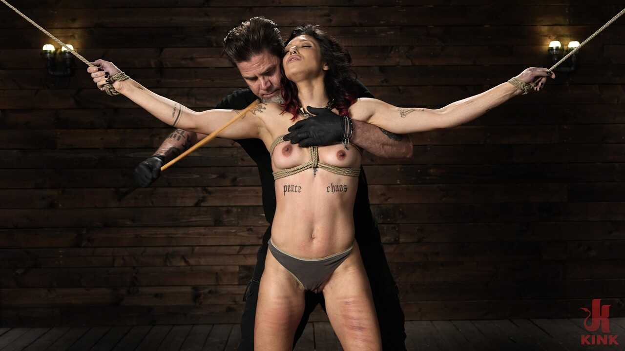 The Pope's Naughty Confessions: Hogtied Brooklyn Gray Takes Charge