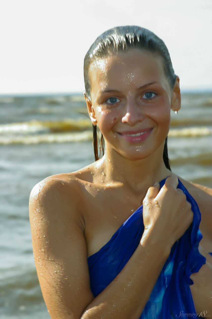 Teen Beach Babe Tekla D Gets Nailed on the Sand!