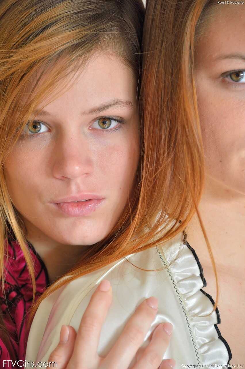 Raylene & Romi's Naughty Lesbian Adventure: Public Exposure and Forbidden Fucking with Their Sister - Raylene, Romi
