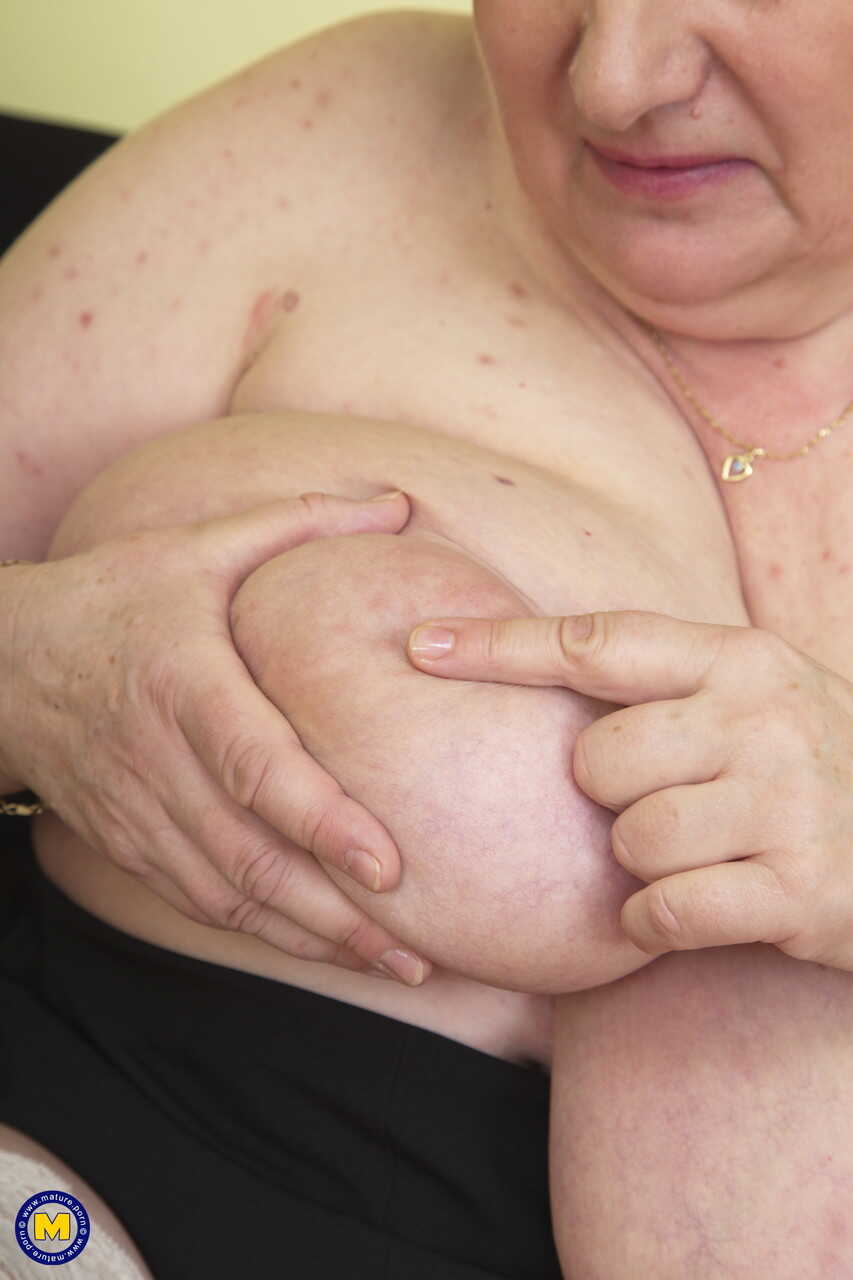 Fat Granny Mikaela M's Massive Saggy Tits and Hairy Cunt Will Make You Cum Buckets! - Mikaela M