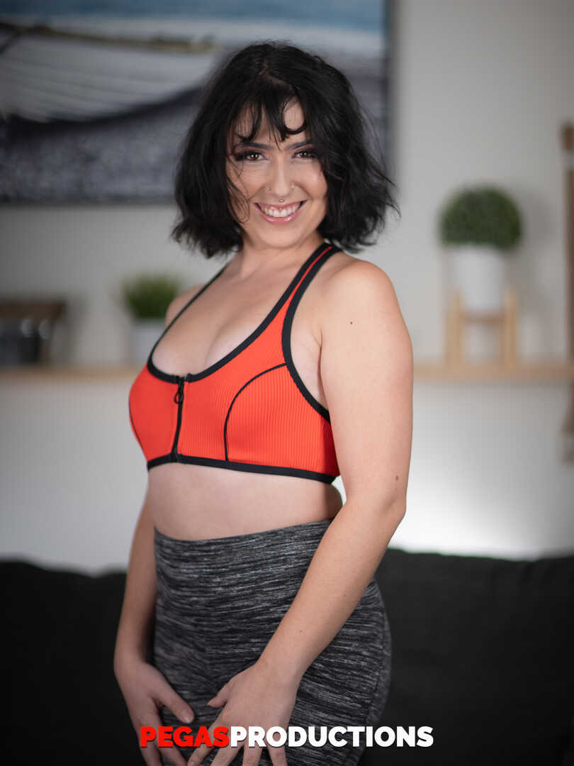 Gorgeous brunette Wendy Dee teases with her small tits & big bootyAmateur Selfie, Short Hair Brunette, Small Tits Self...