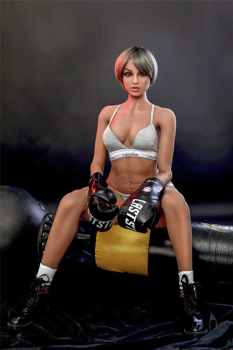 Fantasy fulfilled with the sexy sex doll, showing off her perfect breasts and curvaceous behind. - 