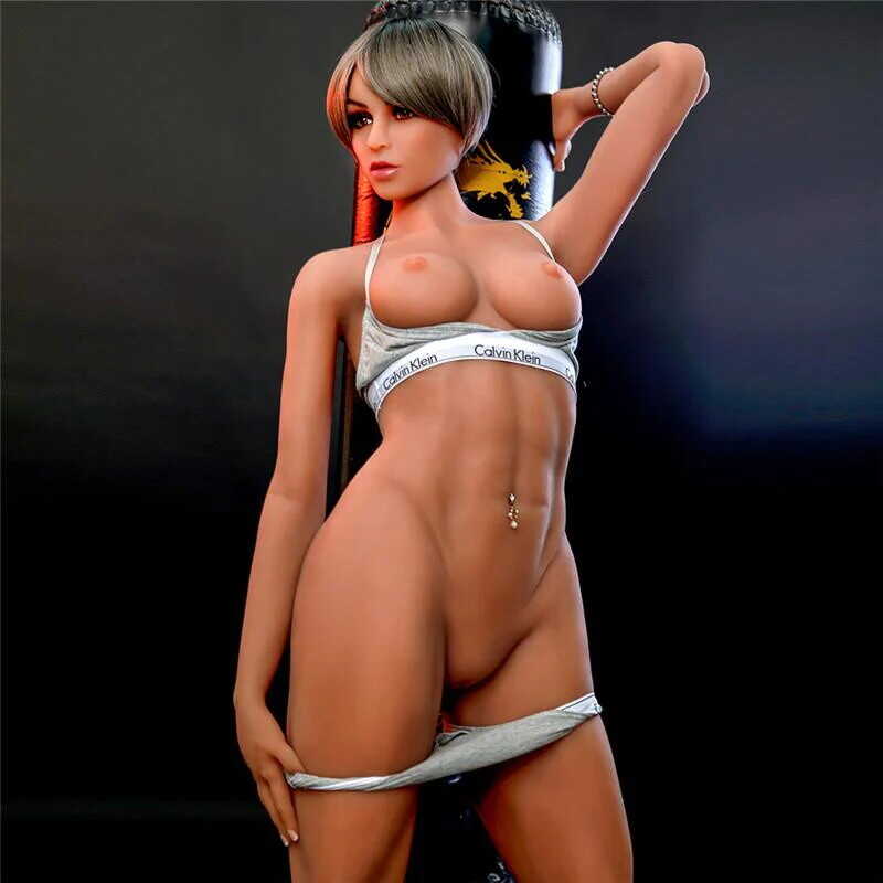 Fantasy fulfilled with the sexy sex doll, showing off her perfect breasts and curvaceous behind. - 