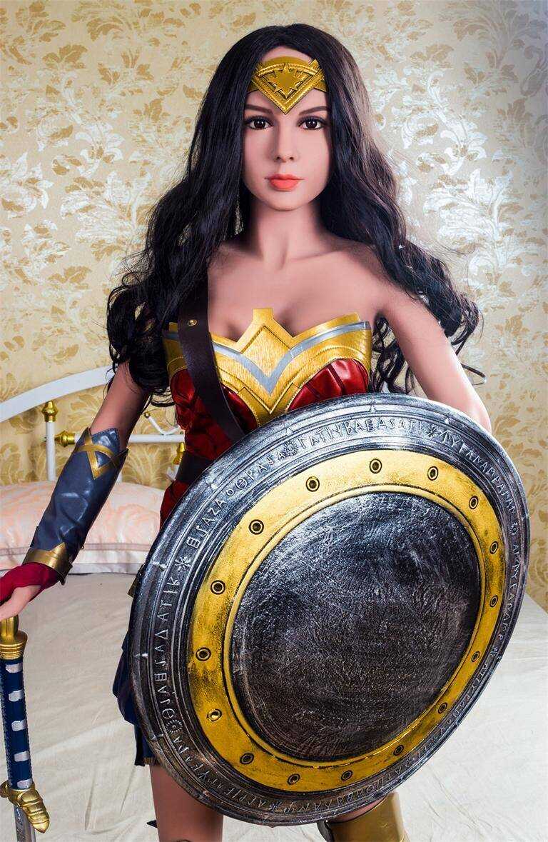 Superheroine Worship: The Perfect Breasts of Wonder Woman's Sex Doll