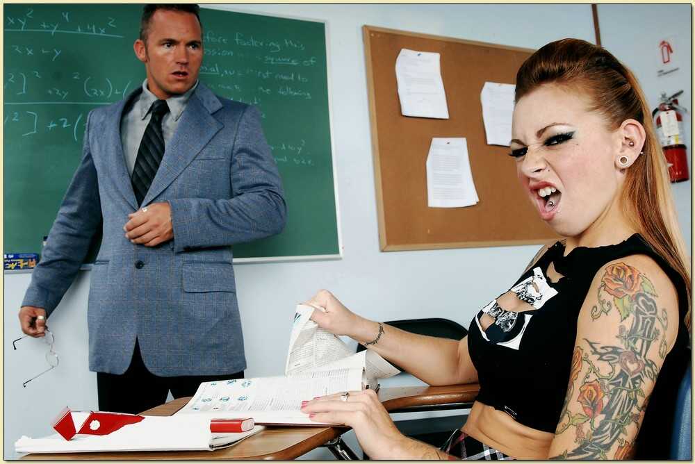 Scarlett Pain's Naughty Classroom Adventure with Marcus London: The Nerdy MILF Gets Teacher'd! - Marcus London, ...