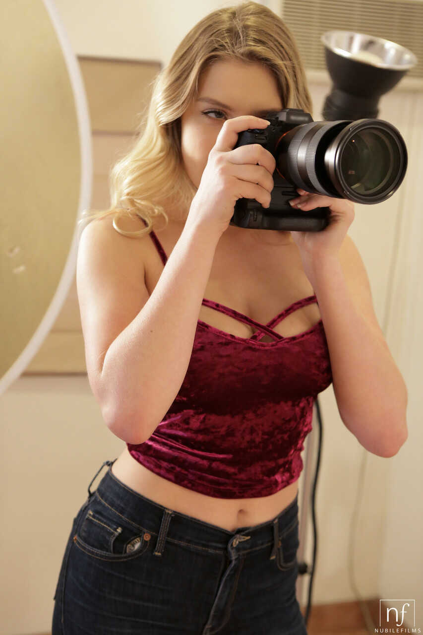 Behind The Scenes With Giselle Palmer And Lucas Frost: A Day In The Life Of A Busty Photographer And Her Sexy Male Model B...