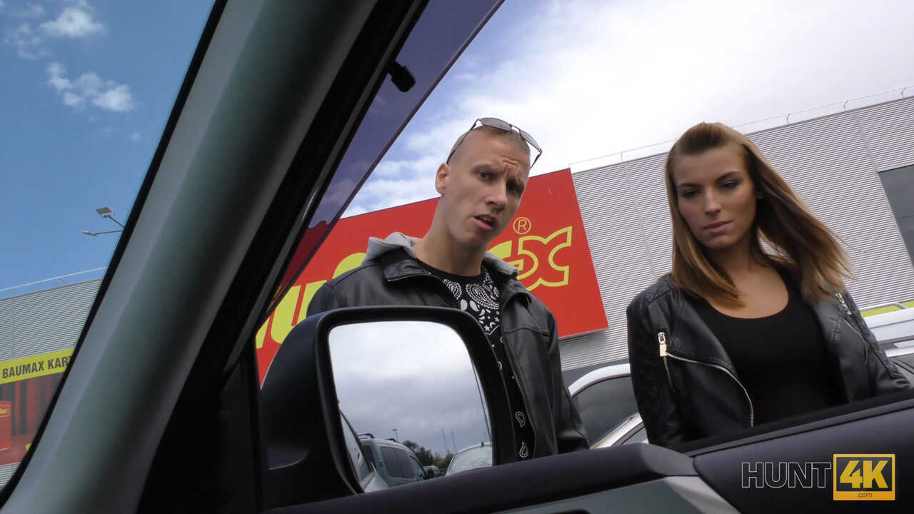 Gold-digging Victoria Daniels: POV Afternoon Car Fuck After Gold Digger Creampie - Victoria Daniels