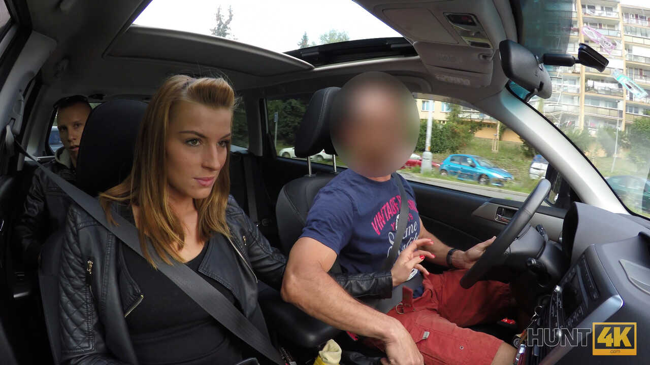 Gold-digging Victoria Daniels: POV Afternoon Car Fuck After Gold Digger Creampie - Victoria Daniels