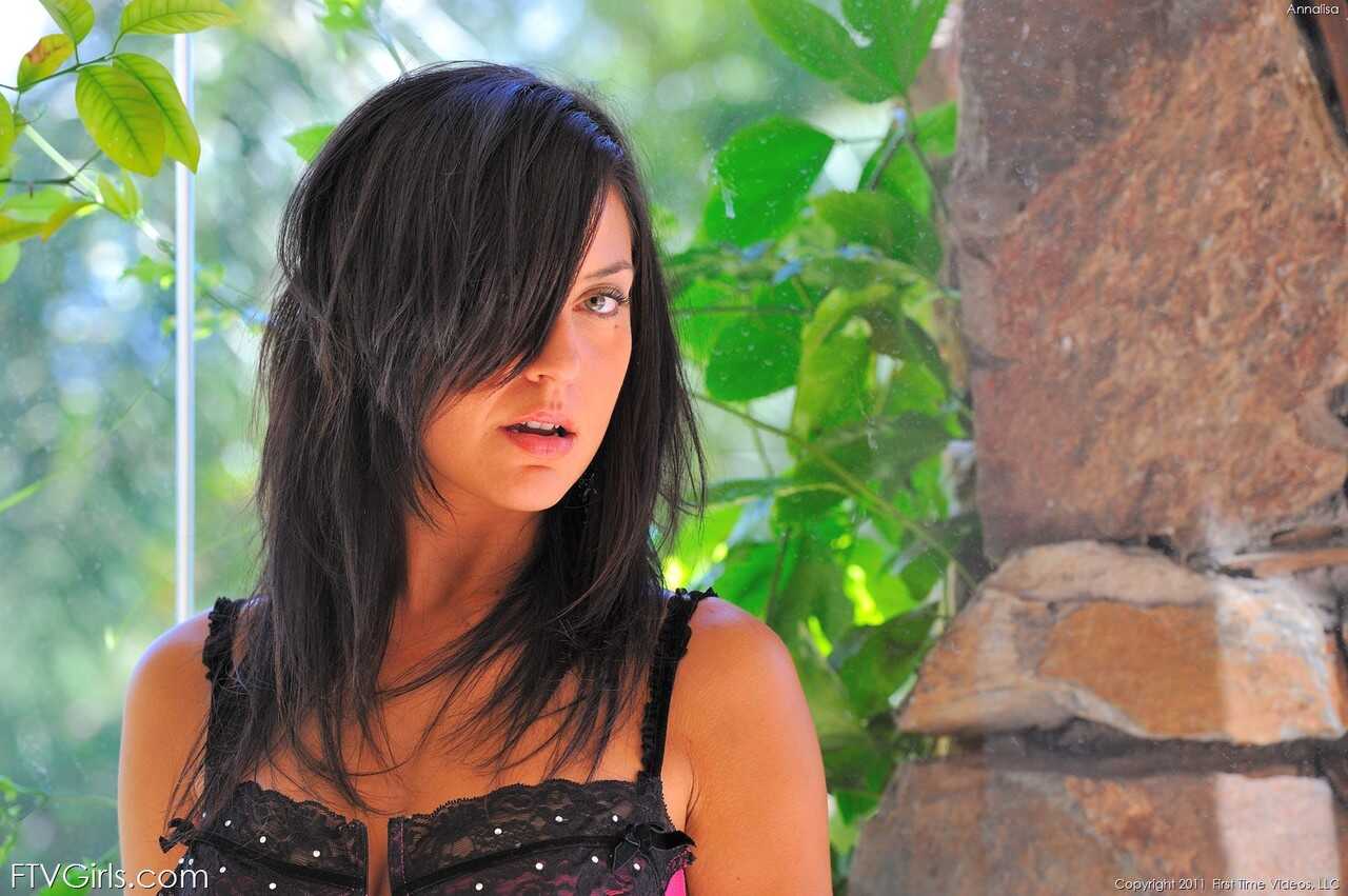Annalisa's Glamorous Shaved Pussy on Display in Public: A Hot Amateur Flashes Her Sexy Body in Naughty Outfits - Anna...