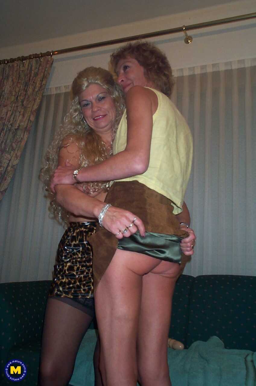 MILFs in the Bedroom: Sultry Older Women Devour Each Other's Pussies and Fuck a Toy - Toos