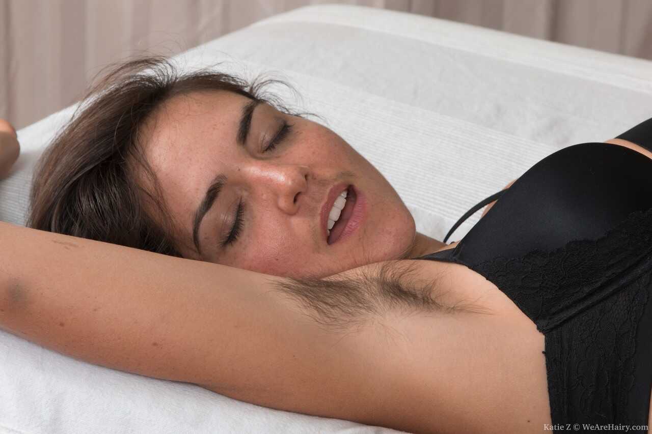 Adorable Amateur Katie Z's Wild Armpit and Twat Explosion Revealed in a Solo Session - Katie Z
