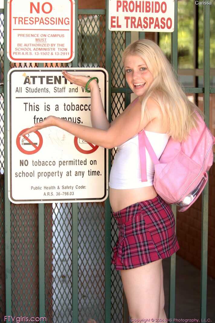 Naughty Schoolgirl Charlotte Stokely Flashes Her Tits and Pussy in Public While Masturbating in Her School Uniform! - Char...