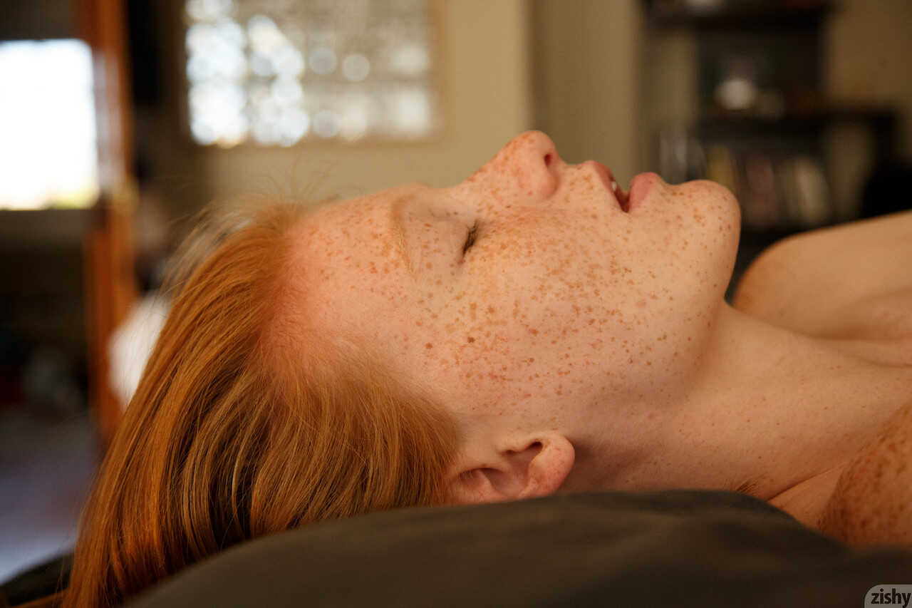 Adorable ginger teen Abby Vissers shows her incredible tits and freckled redhead beauty in undies - Abby Vissers