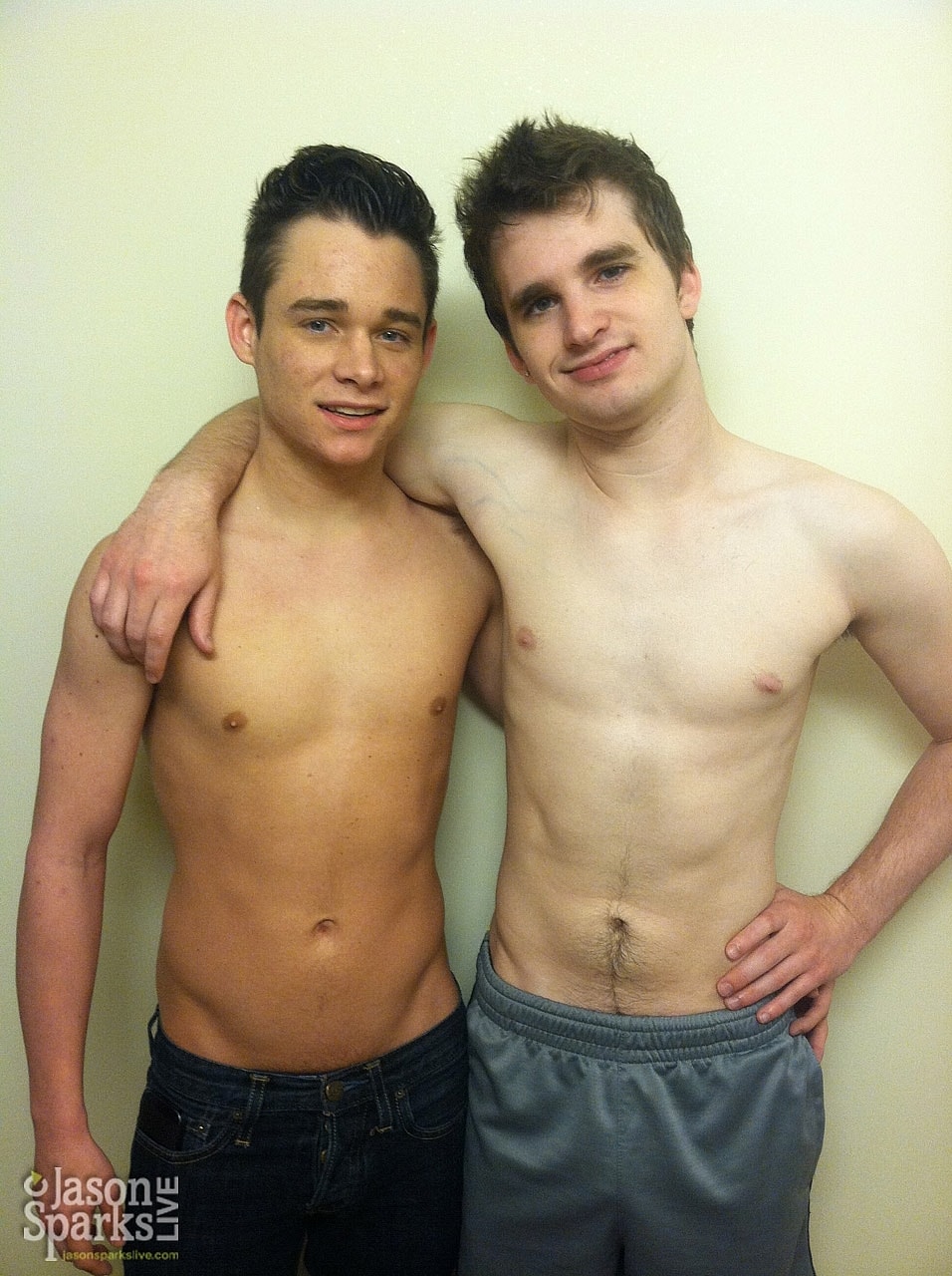 Twink Adam Rhodes In Blue Undies Gets Ass Fucked By Roommate Andrew Connor